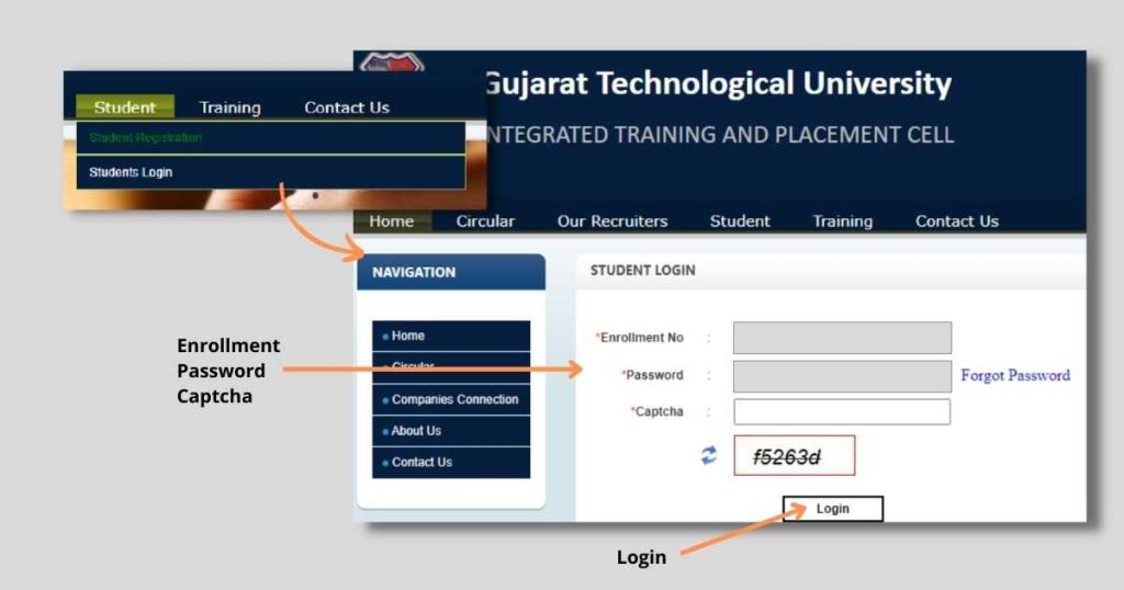 gtu itap login online