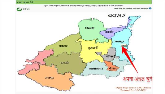 anchal of buxar district of bihar 