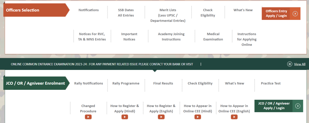 Join Indian Army Portal 2023: Login & Registration, Rally Notification ...